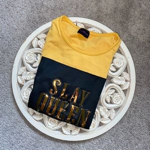 Women’s Butter Soft Yellow Slay Queen Drip